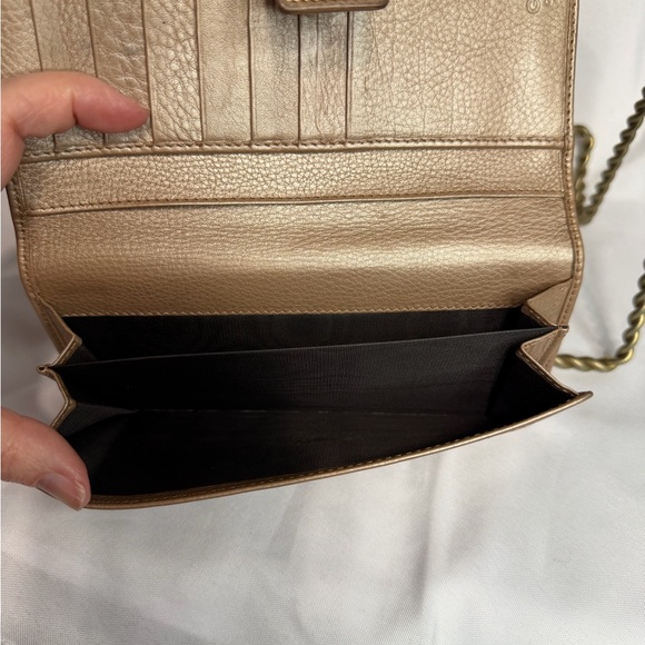 Gucci Wallet vintage taupe some ware - Picture 10 of 10
